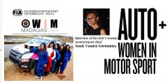 Sandy Solofonirina: «We believe African women can play a great role in promoting motor sport»
